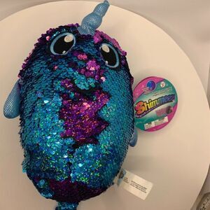 Shimmeez Narwhal Plush 8 inch
